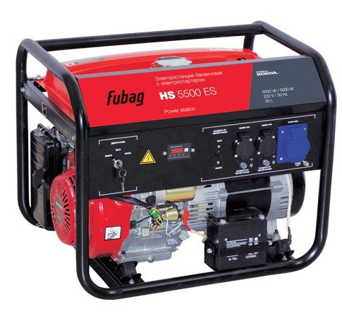 Бензогенератор FUBAG HS 5500 ES